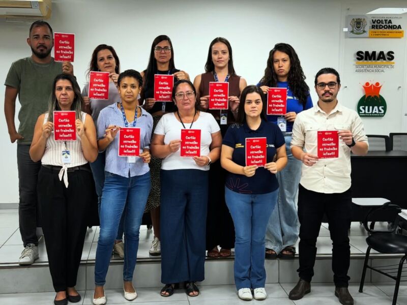 Prefeitura de Volta Redonda reforça ações de combate ao trabalho infantil e mobiliza rede de proteção
