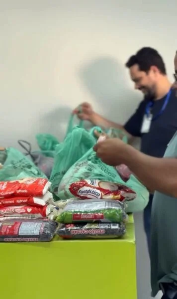 Secretaria de Segurança Alimentar e Nutricional de Volta Redonda recebe doação arrecadada em eventos esportivos