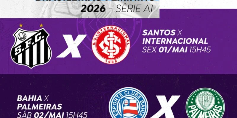 TV Brasil transmite jogos do Brasileirão Feminino nesta sexta e sábado