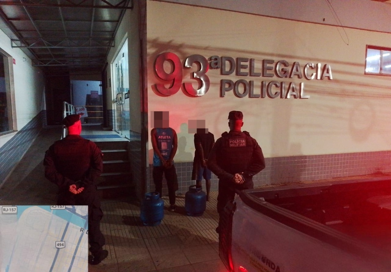 Ordem Pública detém homens por furto e posse de drogas em Volta Redonda