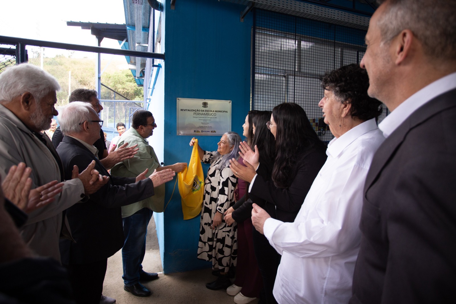 Prefeitura de Volta Redonda entrega escola revitalizada à comunidade no bairro Retiro