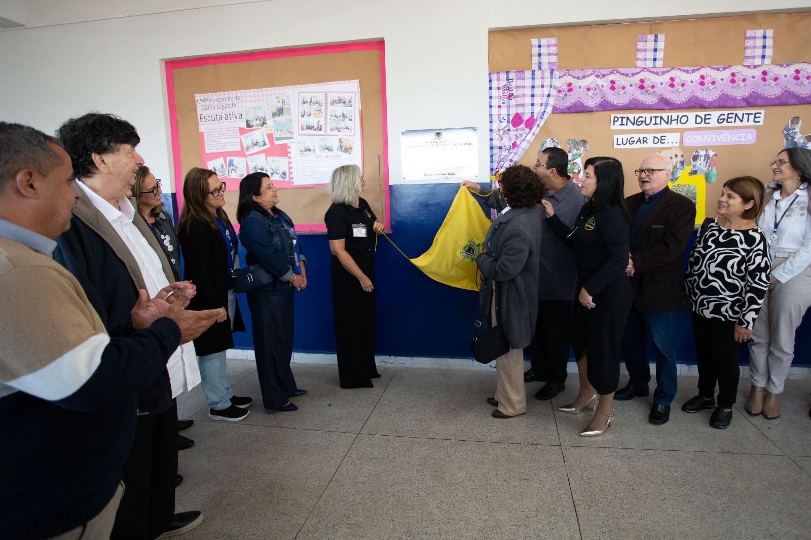 Prefeitura de Volta Redonda entrega revitalização do Centro Municipal de Educação Infantil Pinguinho de Gente