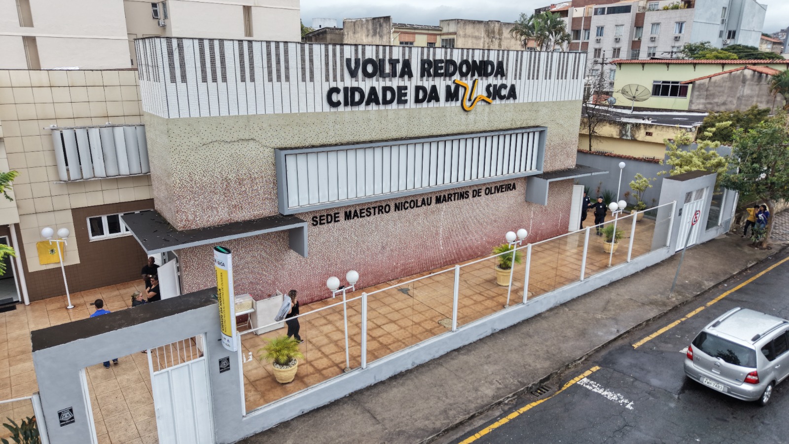 Sede do Volta Redonda Cidade da Música passa a chamar Maestro Nicolau Martins de Oliveira
