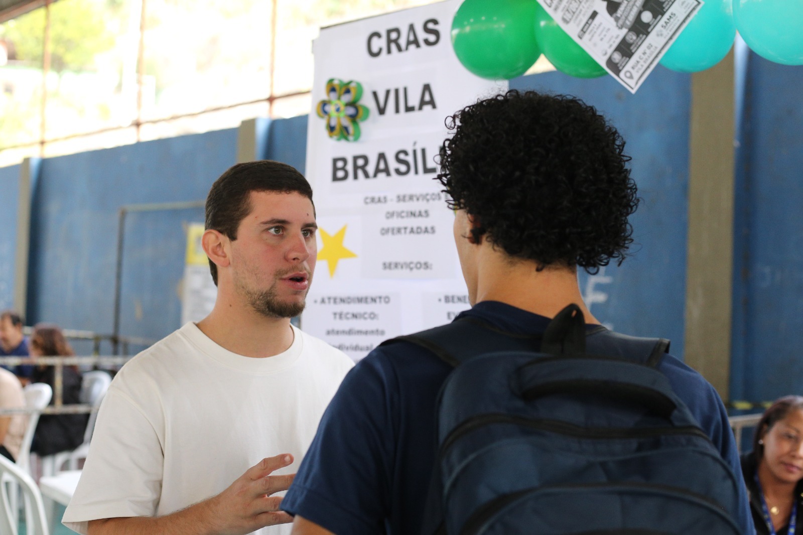 Vila Brasília, em Volta Redonda, recebe serviços gratuitos durante o ‘Juventude no Seu Bairro’