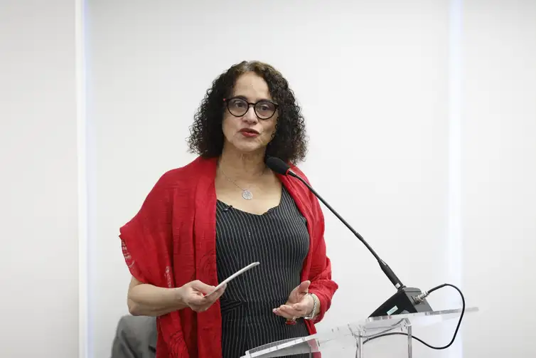 Rio de Janeiro (RJ), 16/06/2026 – A ministra da Ciência, Tecnologia e Inovação, Luciana Santos, lança o Programa Tecnova 2026/2027, instrumento de subvenção econômica para micro e pequenas empresas. Foto: Fernando Frazão/Agência Brasil