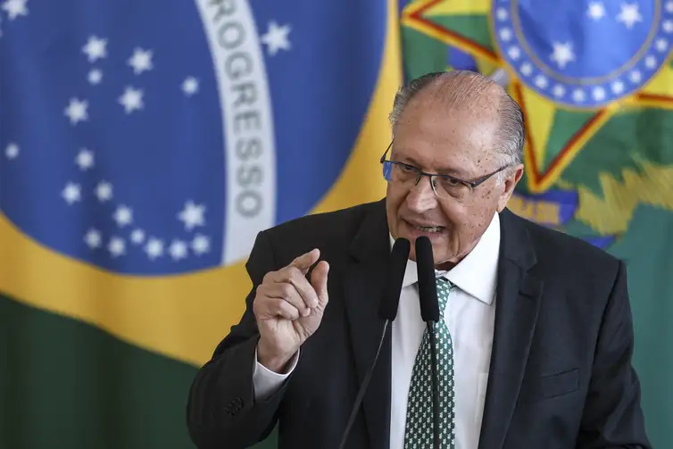 Brasília (DF), 30/06/2026 - O presidente da República em exercício, Geraldo Alckmin, durante o lançamento do Plano Safra 2026/2027, no Palácio do Planalto.  Foto: Marcelo Camargo/Agência Brasil