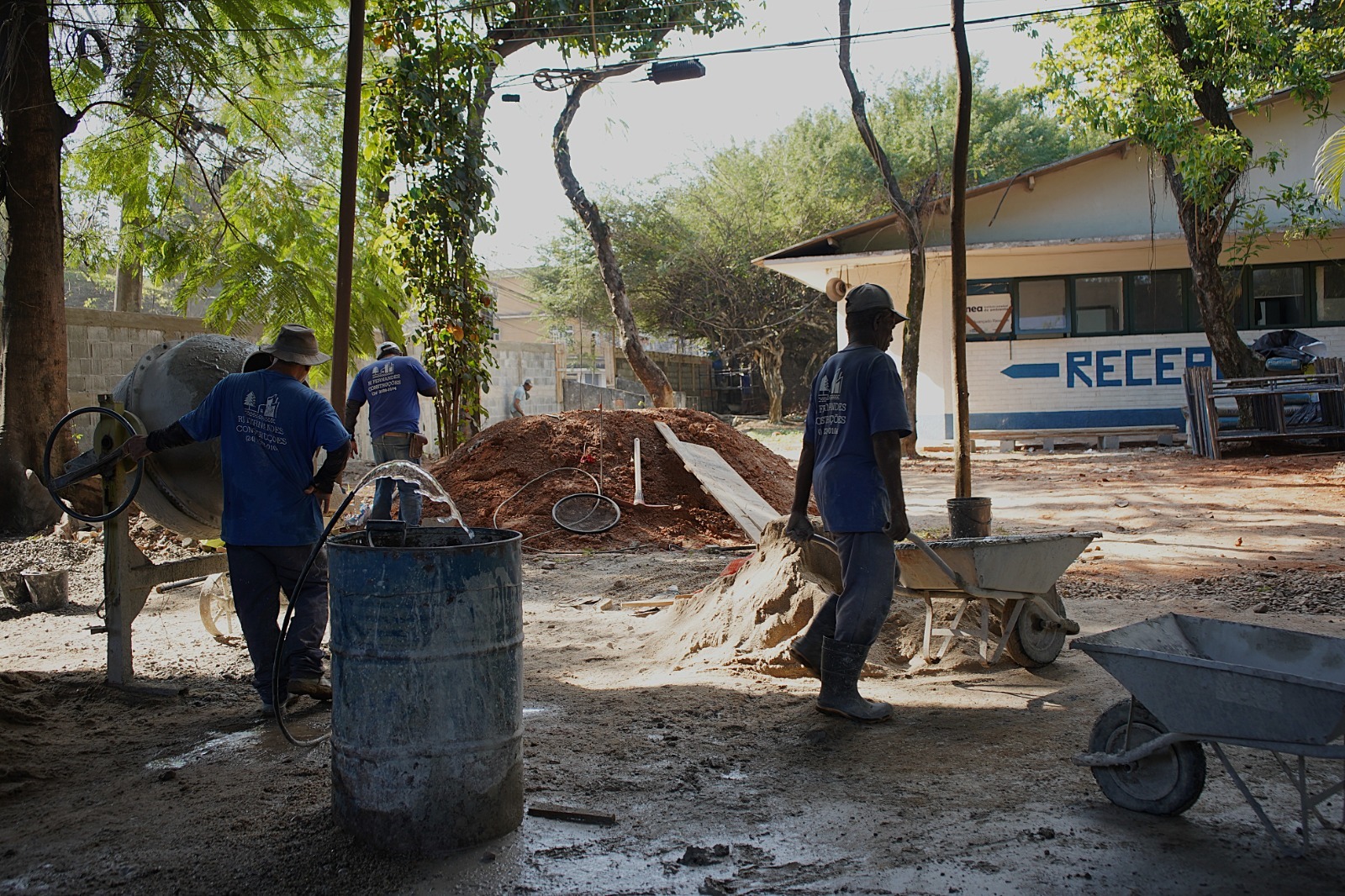 Obras do novo Batalhão de Polícia Militar Ambiental avançam em Volta Redonda