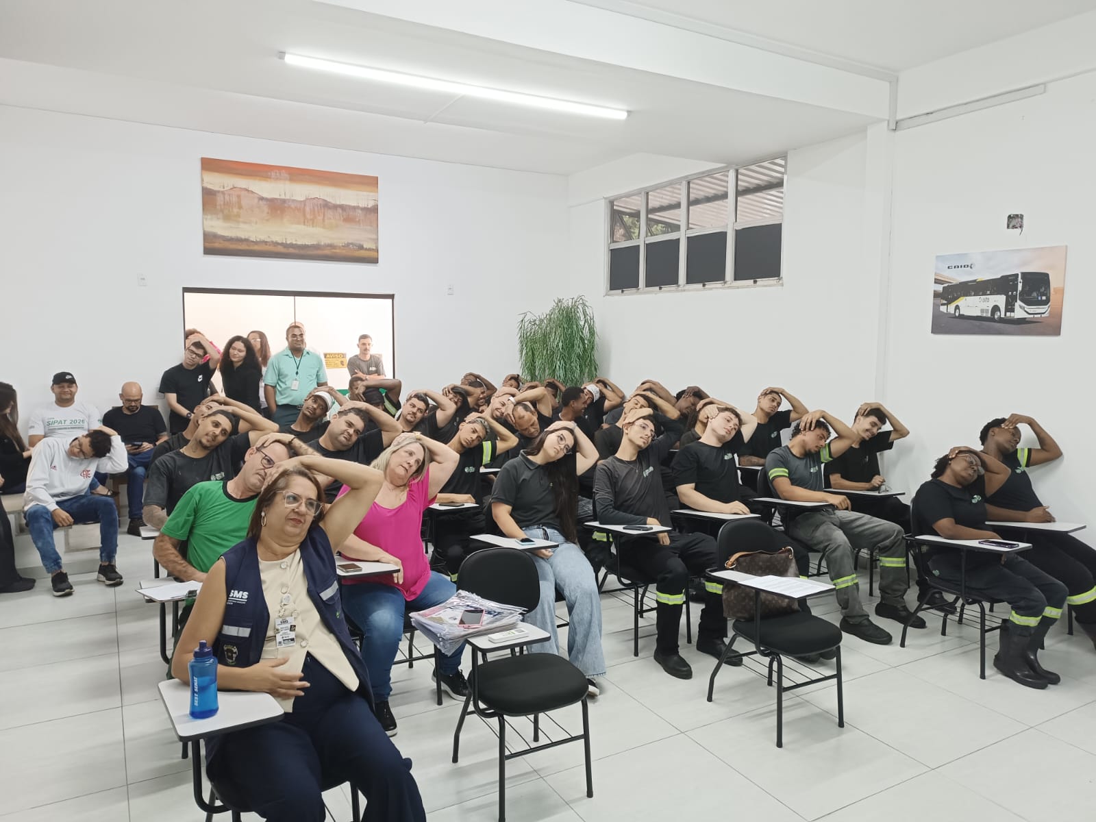 Centro de Saúde do Trabalhador de Volta Redonda faz palestras em empresas do município