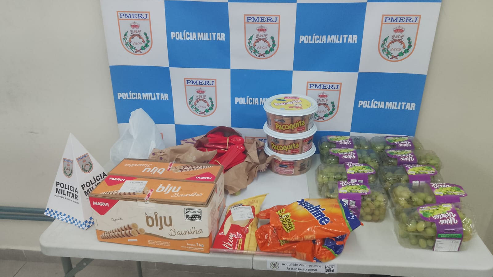 Suspeito de furto a supermercado é preso em flagrante em Volta Redonda