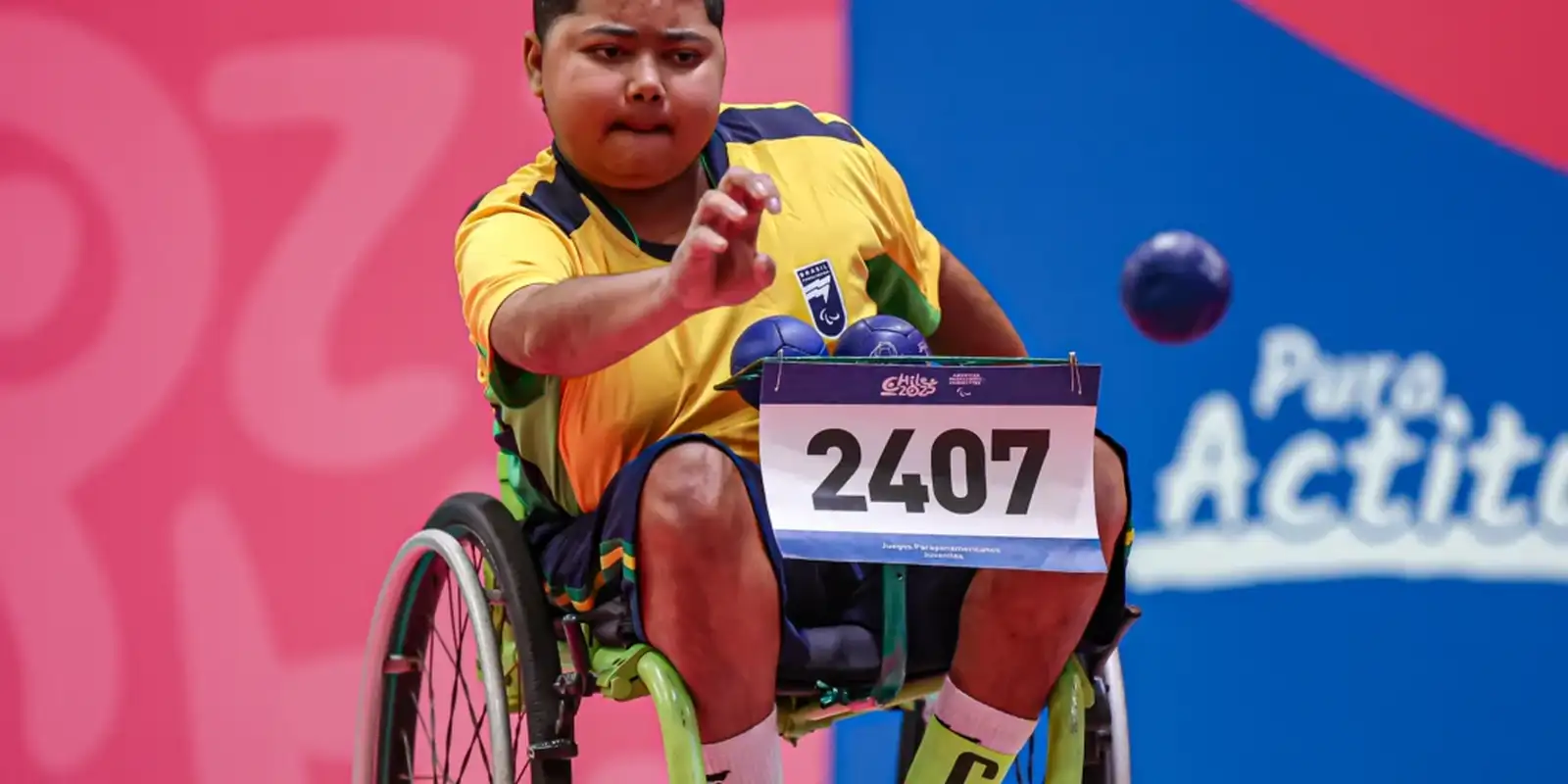 Aos 19 anos, José Antônio Santos é campeão mundial de bocha em Seul