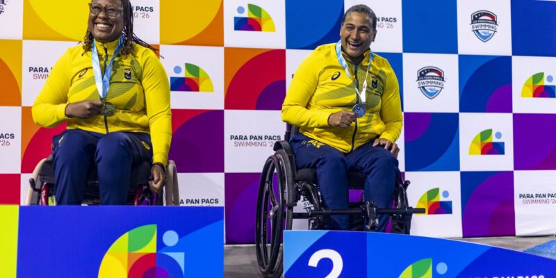 Parapan-Pacífico de natação: Brasil estreia com medalhas e recorde