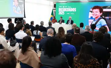 Luís Fortes/MEC Brasília - DF - 05/08/2026 - Ideb avança em todas as etapas da educação básica // Indicadores de 2025 divulgados nesta quarta-feira crescem nos anos iniciais e finais do ensino fundamental e no
ensino médio. Foto: : Luís Fortes/MEC
