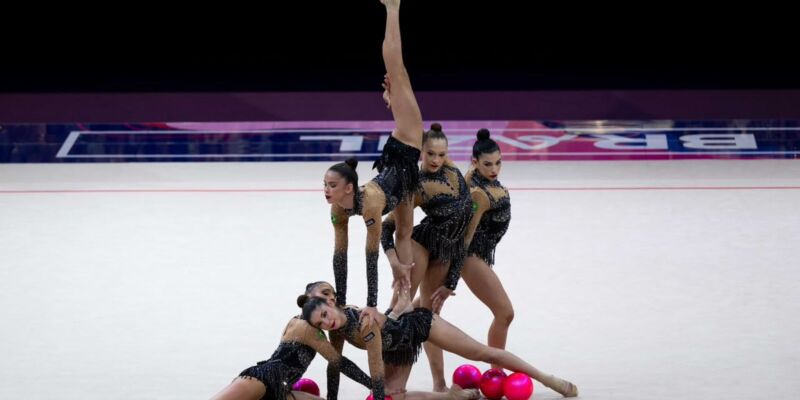 Ginástica rítmica: Brasil é bronze e garante vaga em Los Angeles 2028