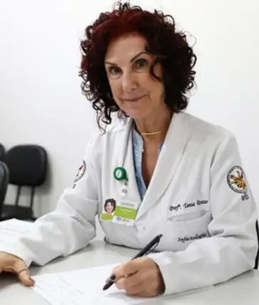 Brasil participa de pesquisa inédita que busca a cura da hepatite B. Professora do Hucam-Ufes, referência no assunto, Tânia Reuter. Foto: Hucam/Divulgação