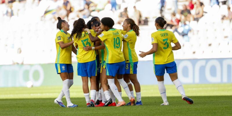 Thais Lima brilha nos pênaltis e Brasil segue na Copa Feminina sub-20