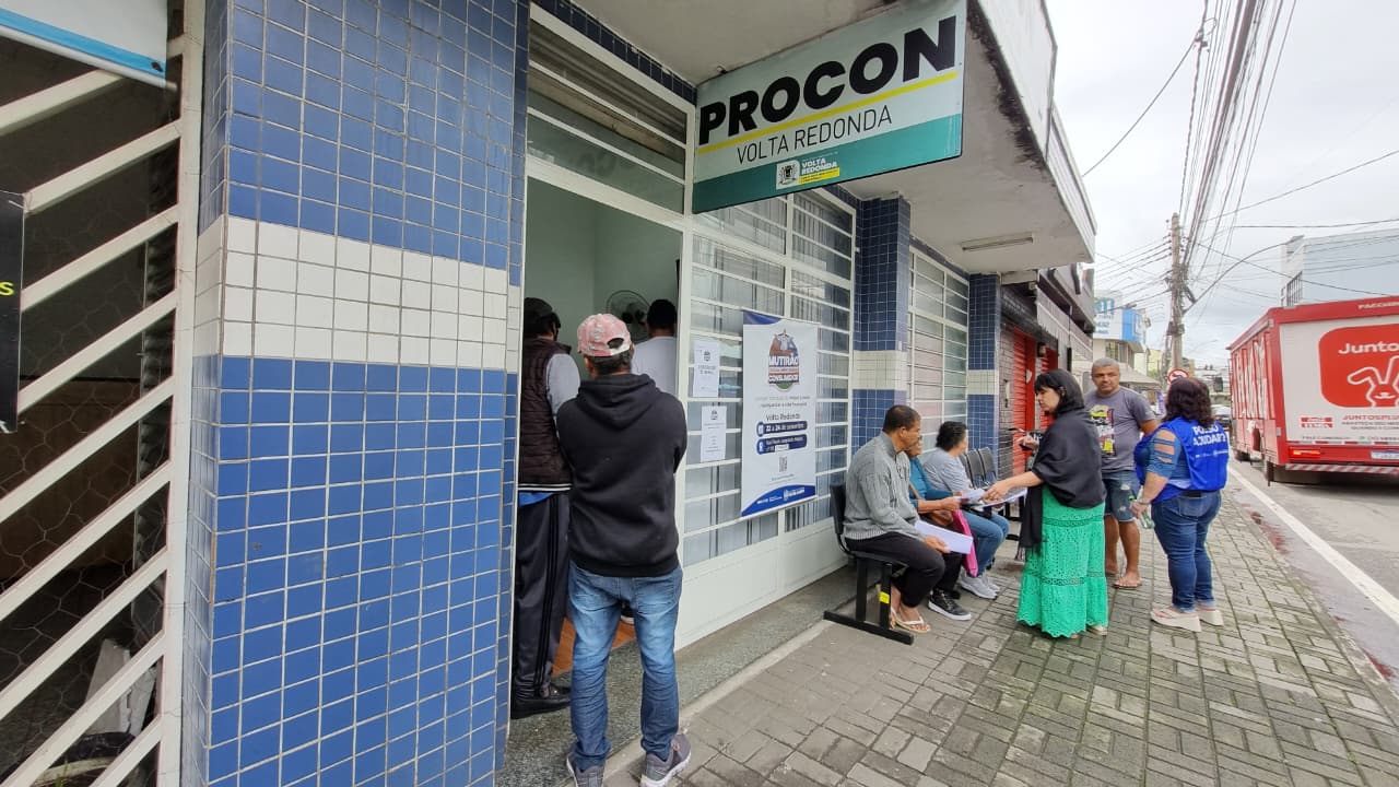 Feirão Limpa Nome do Procon de Volta Redonda segue até esta quinta-feira (24)