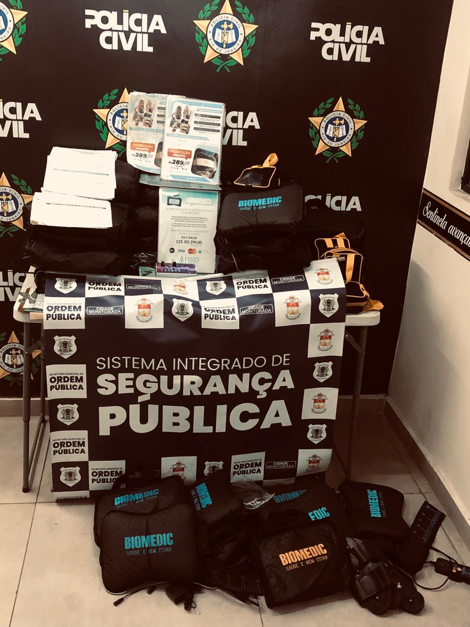 Ordem Pública e Polícia Civil detém 12 pessoas suspeitas de estelionato e furtos em Volta Redonda
