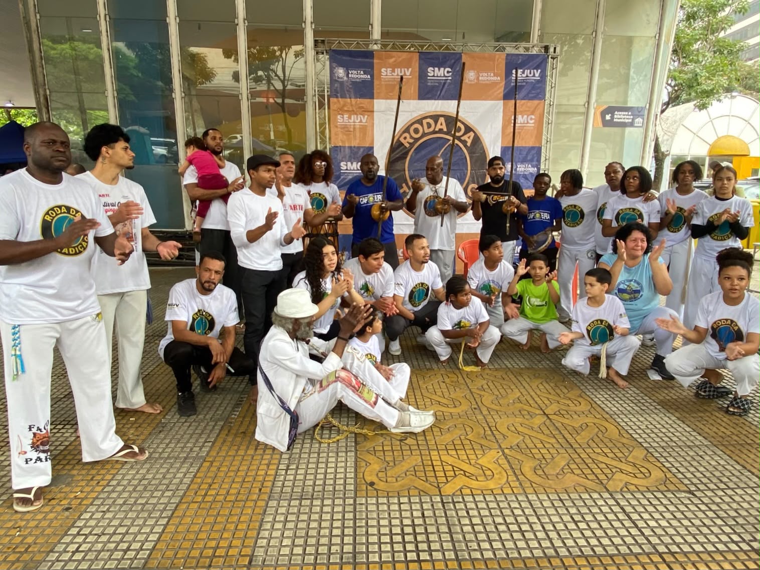 Roda da Tradição de Volta Redonda celebra nove anos promovendo integração pela capoeira
