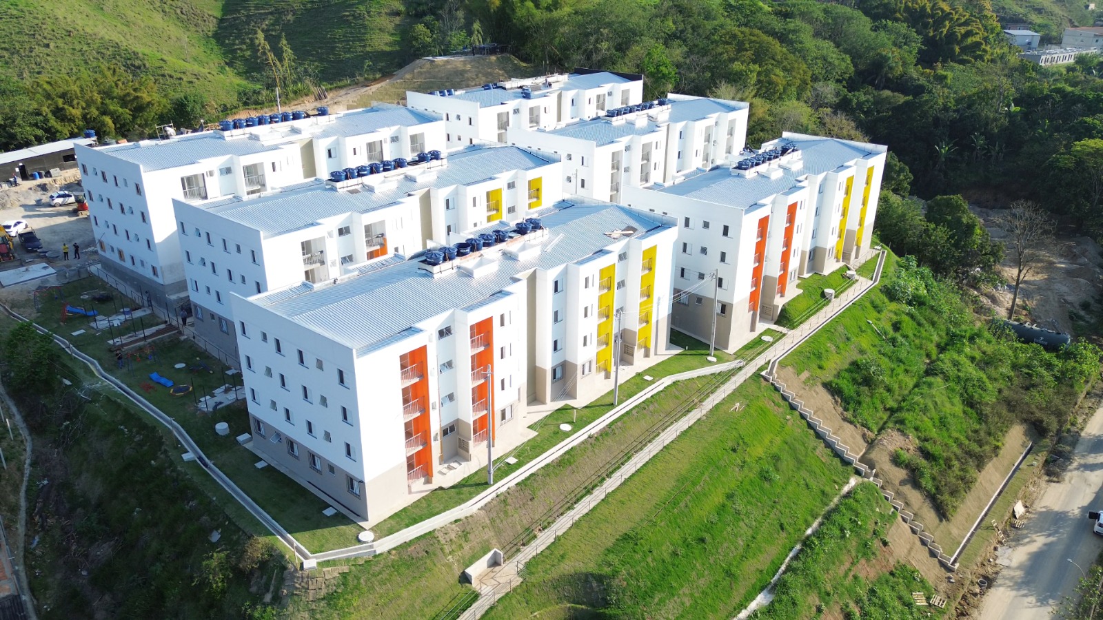 Volta Redonda: obras do programa Minha Casa, Minha Vida no Morada do Campo alcançam 96% de conclusão