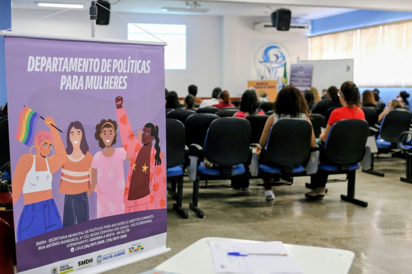 Volta Redonda realiza seminário sobre o enfrentamento do preconceito e violências contra as mulheres