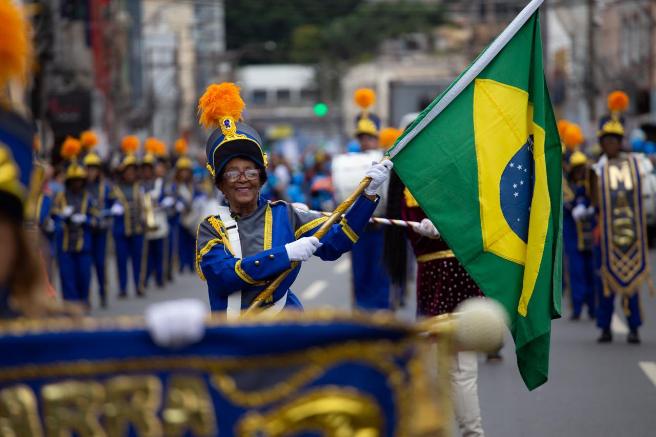 Volta Redonda reúne cerca de 25 mil pessoas no tradicional Desfile Cívico-Militar de 7 de Setembro