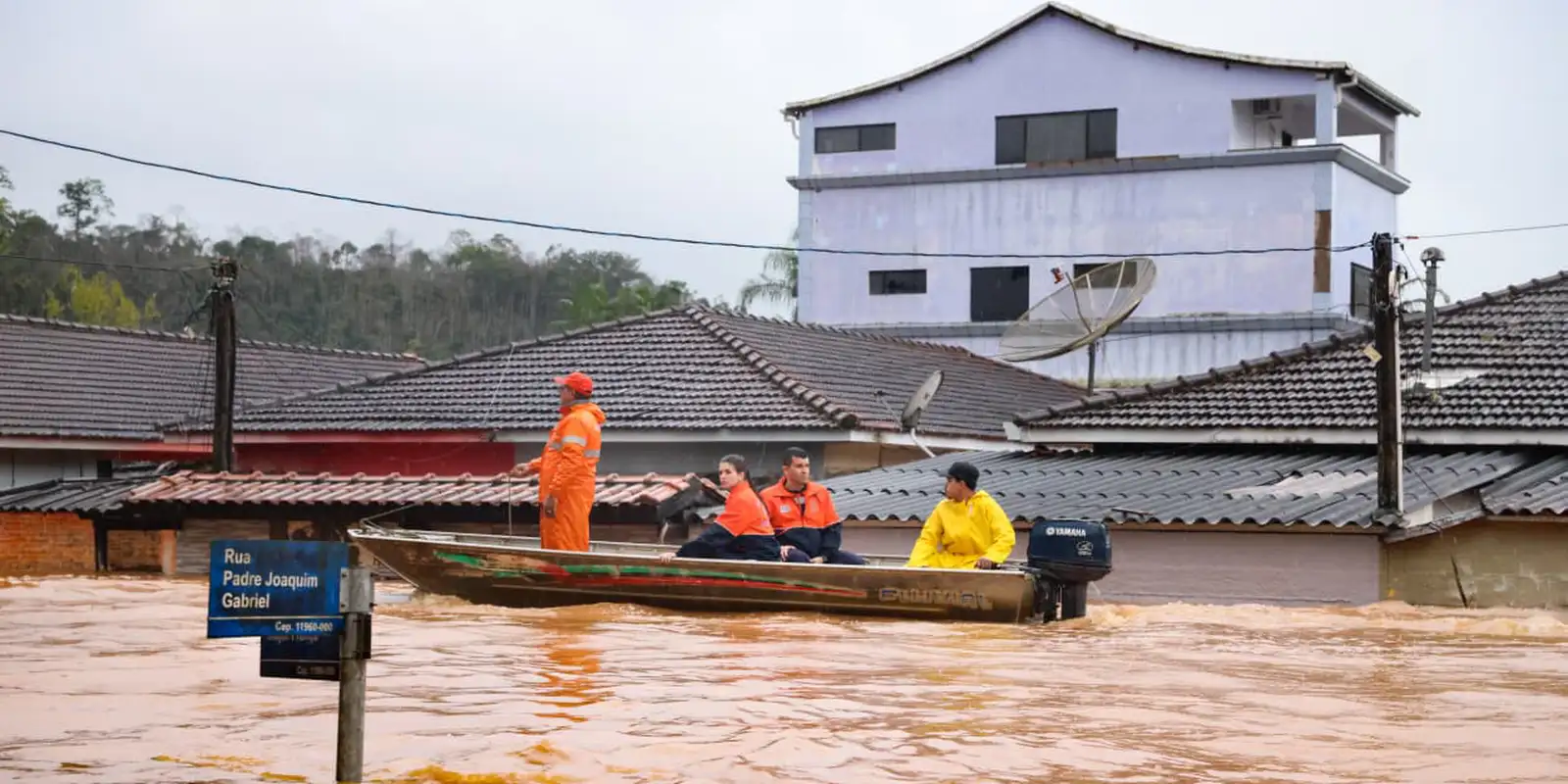 Chuvas em SP: cidades do Vale do Ribeira estão em estado de emergência