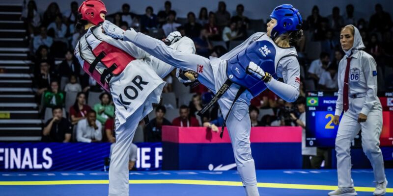Maria Clara Pacheco mantém hegemonia no ciclo olímpico do taekwondo