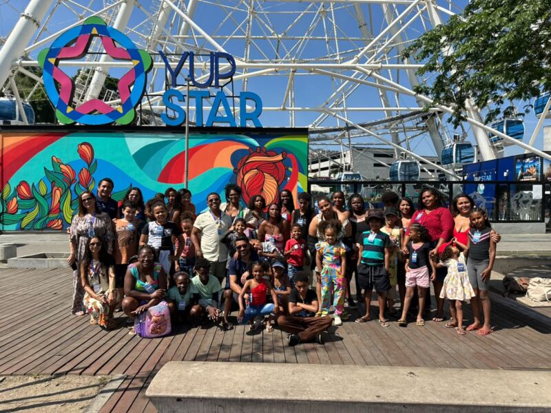 Volta Redonda: Participantes do programa ‘Famílias Fortes’ conhecem pontos turísticos da cidade do Rio de Janeiro