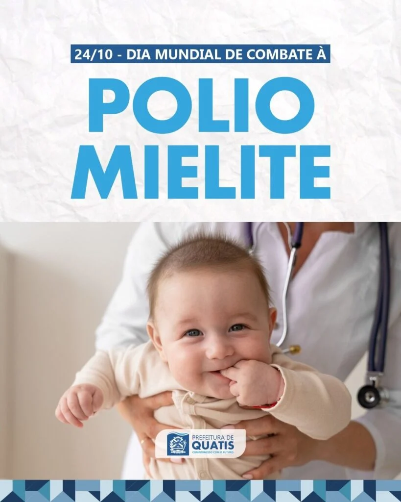 24 de Outubro – Dia Mundial de Combate à Poliomielite