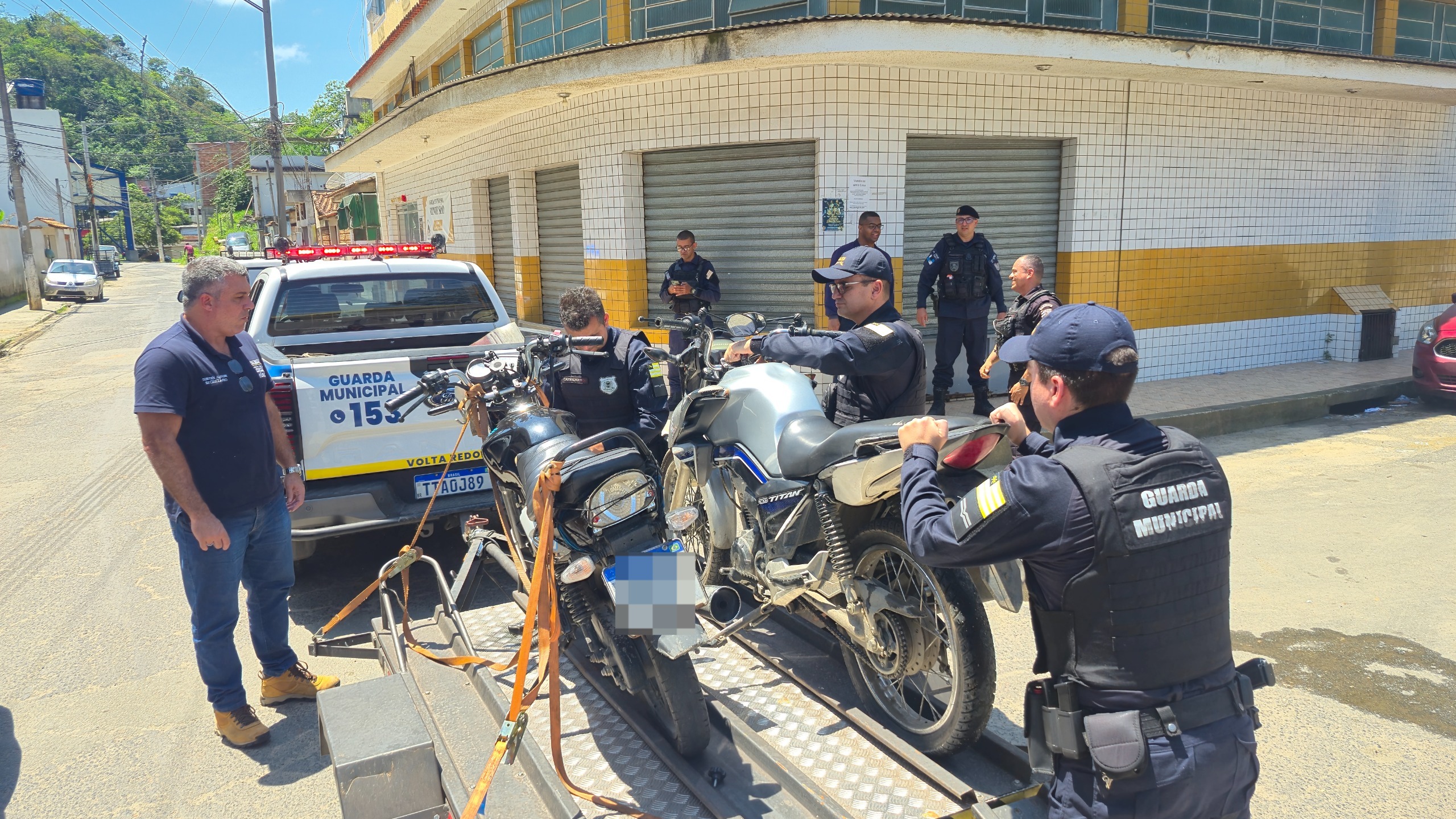 Forças de segurança de Volta Redonda apertam o cerco aos ‘rolezinhos’ e já apreenderam 11 motos envolvidas