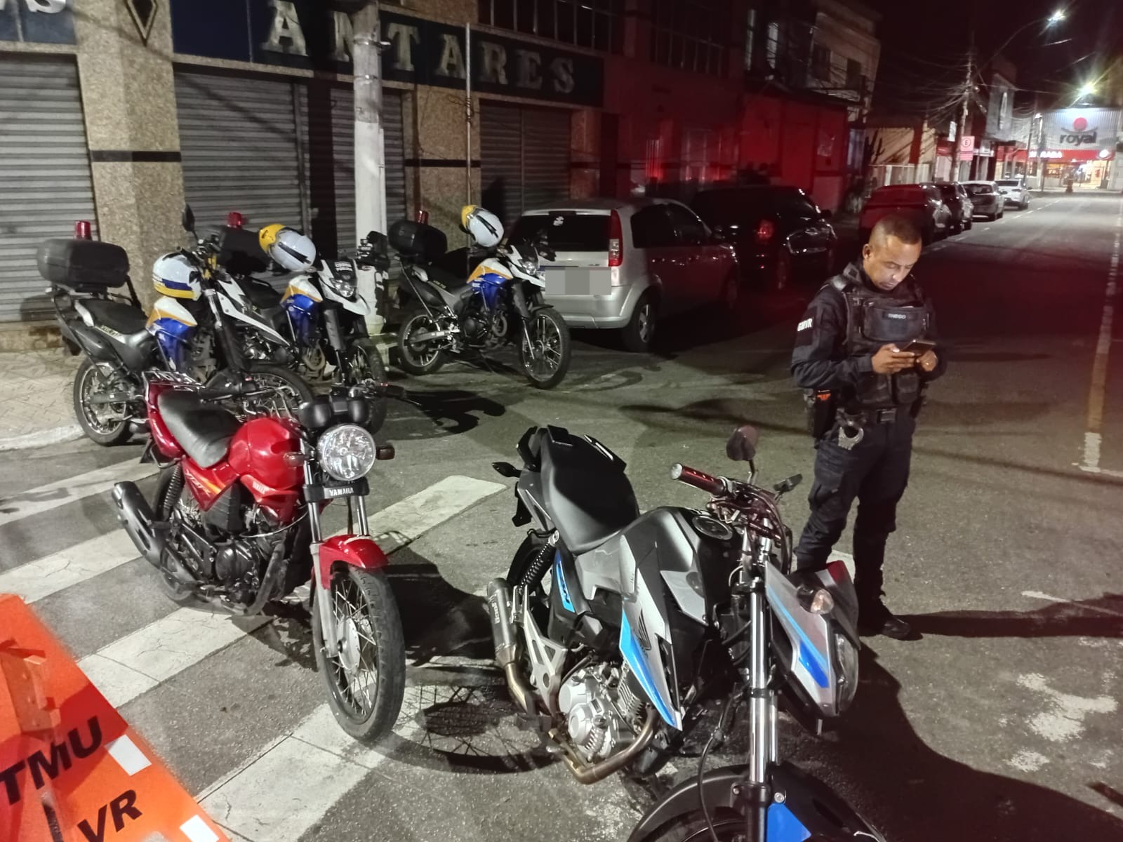 Guarda Municipal intensifica fiscalização e remove motocicletas irregulares em Volta Redonda