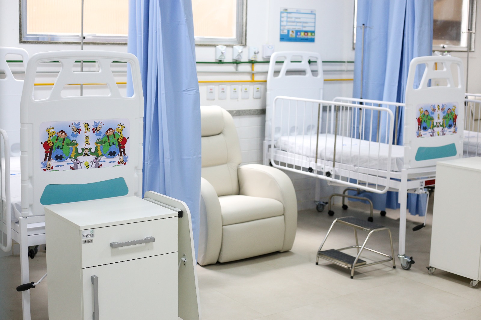 Hospital Munir Rafful, em Volta Redonda, ganha nova ala de pediatria