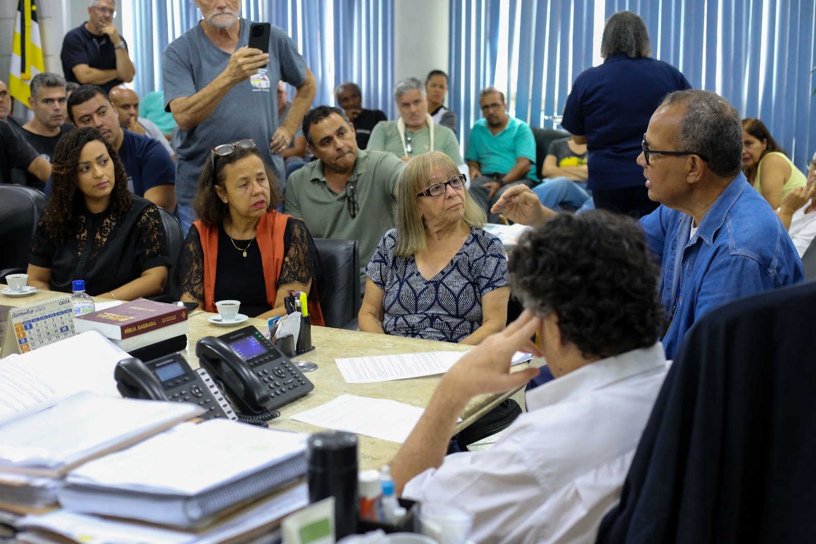 Volta Redonda: Neto recebe profissionais do transporte escolar para alinhar melhorias para o serviço