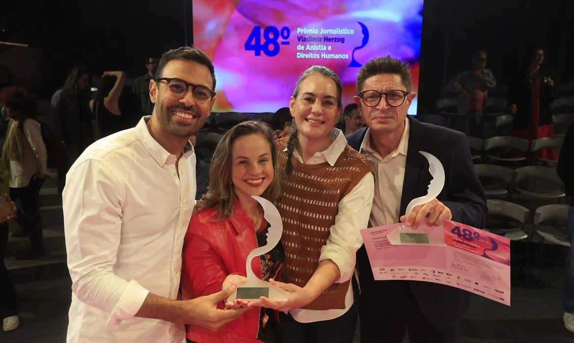 Agência Brasil e TV Brasil recebem Prêmio Vladimir Herzog