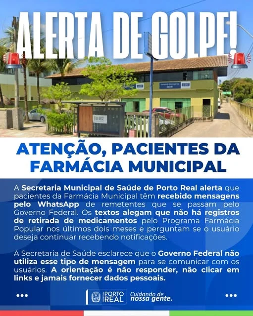 Atenção, pacientes da Farmácia Municipal