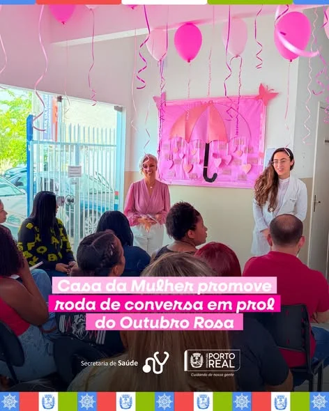 Casa da Mulher promove roda de conversa em prol do Outubro Rosa