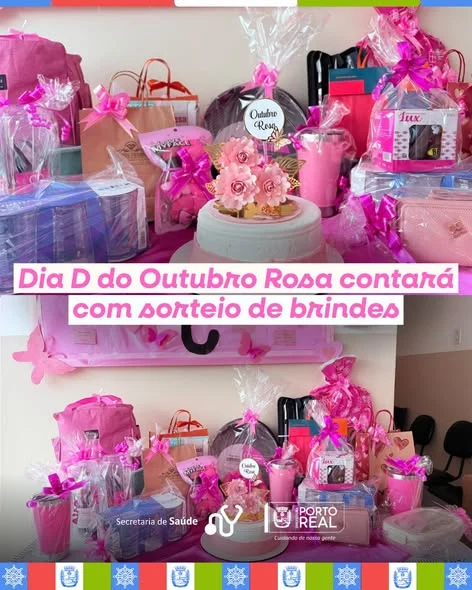 Dia D do Outubro Rosa contará com sorteio de brindes