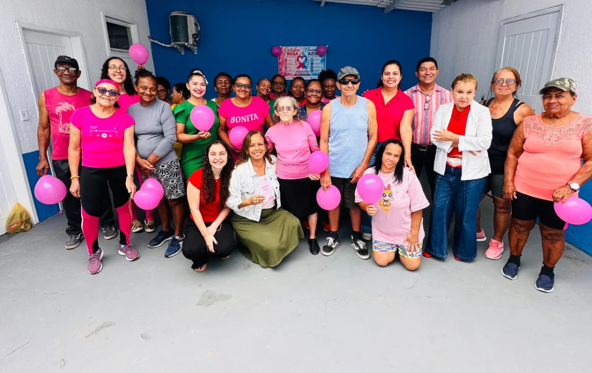 ESF Lagomar promove ação de educação em saúde em alusão ao Outubro Rosa