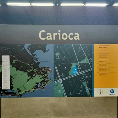 Estação Carioca do MetrôRio recebe ação de conscientização da UFRJ sobre acidente vascular cerebral (AVC) e campanha de vacinação da SMS