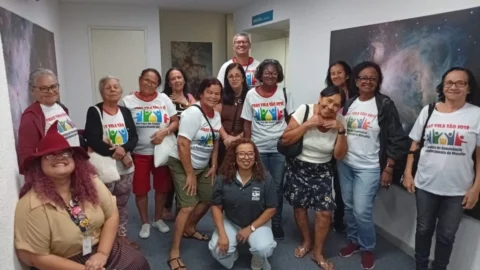 Idosos do CRAS Vila São José participam de visita ao Muse­u Ciência e Vida