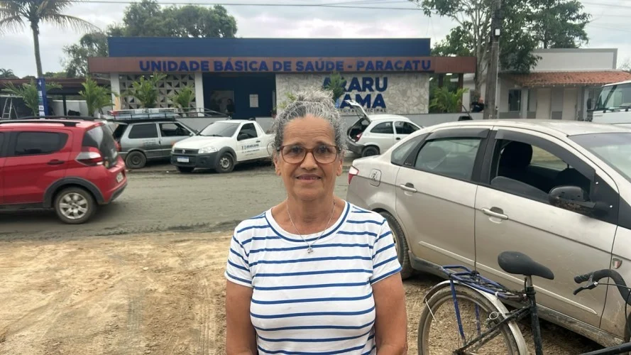Moradoras de Paracatu acompanham evolução do bairro com nova UBS: 'valoriza muito nosso imóvel'