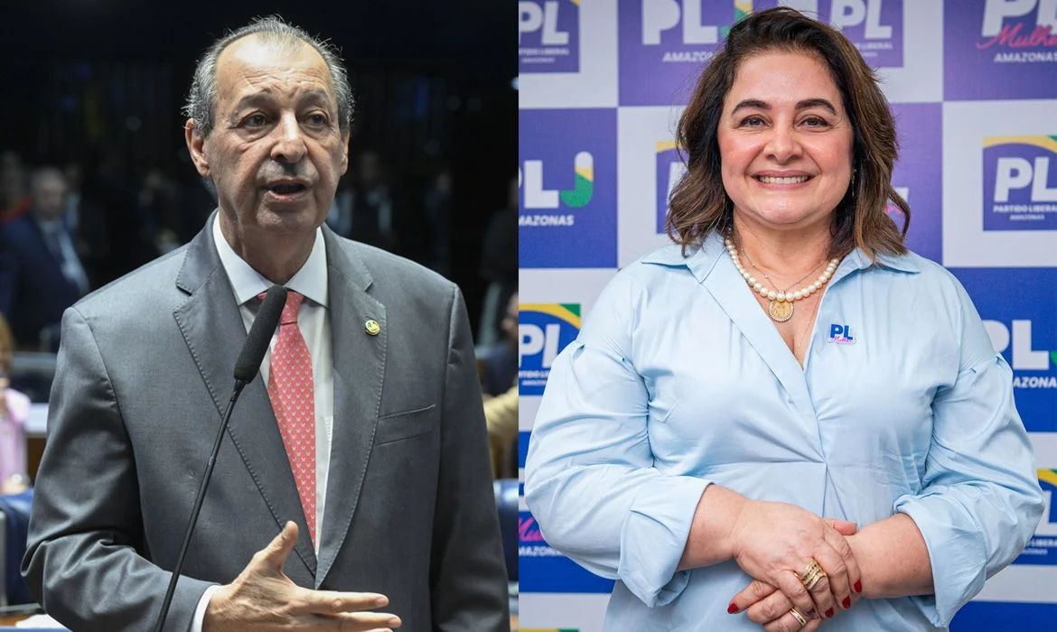 No Amazonas, eleitores vão escolher entre Aziz e Maria do Carmo