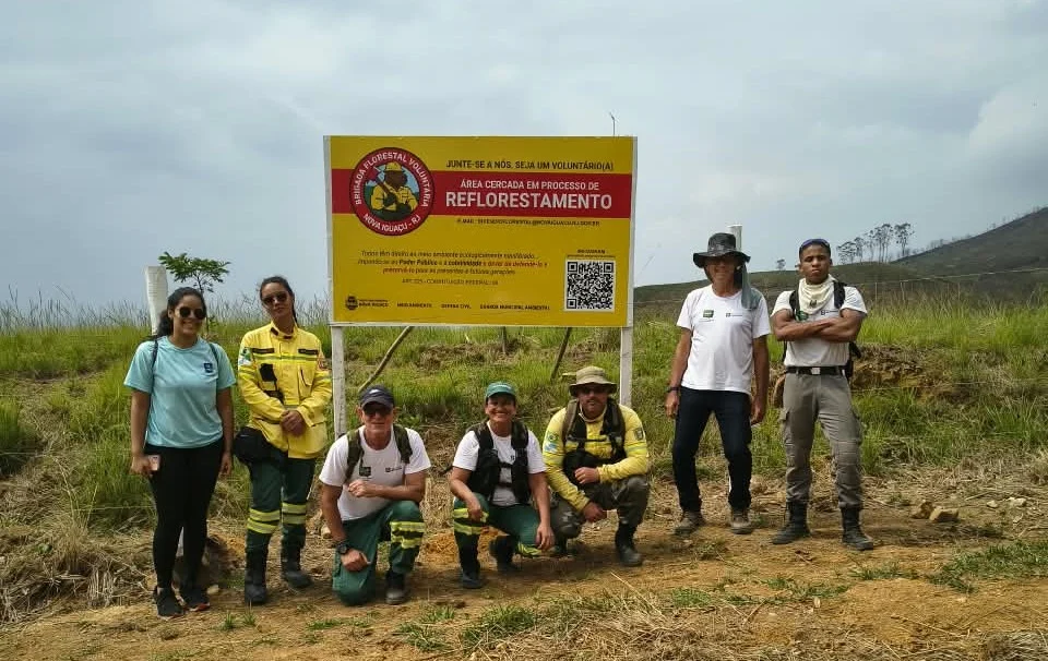 Prefeitura de Nova Iguaçu promove mutirão de reflorestamento na Serra do Vulcão neste sábado (24)