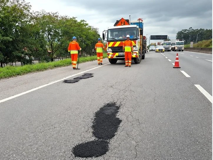 RioSP divulga cronograma de recuperação de pavimento na Rio-Santos