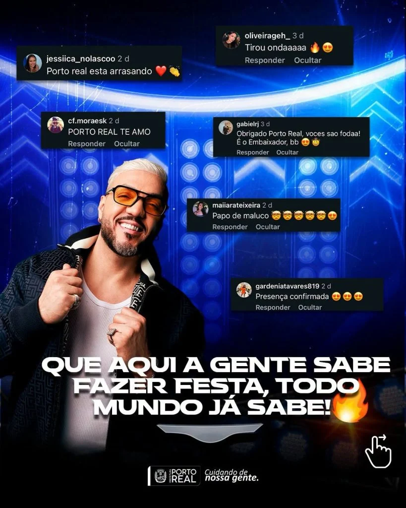 Se tem uma coisa que Porto Real sabe fazer é FESTA!