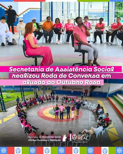 Secretaria de Assistência Social realizou Roda de Conversa em alusão ao Outubro Rosa