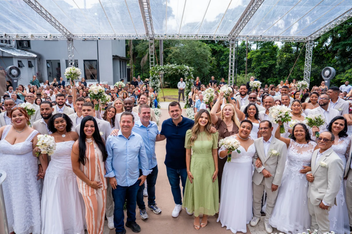 Um sim para a vida toda: 60 casais realizam o sonho do casamento em Duque de Caxias