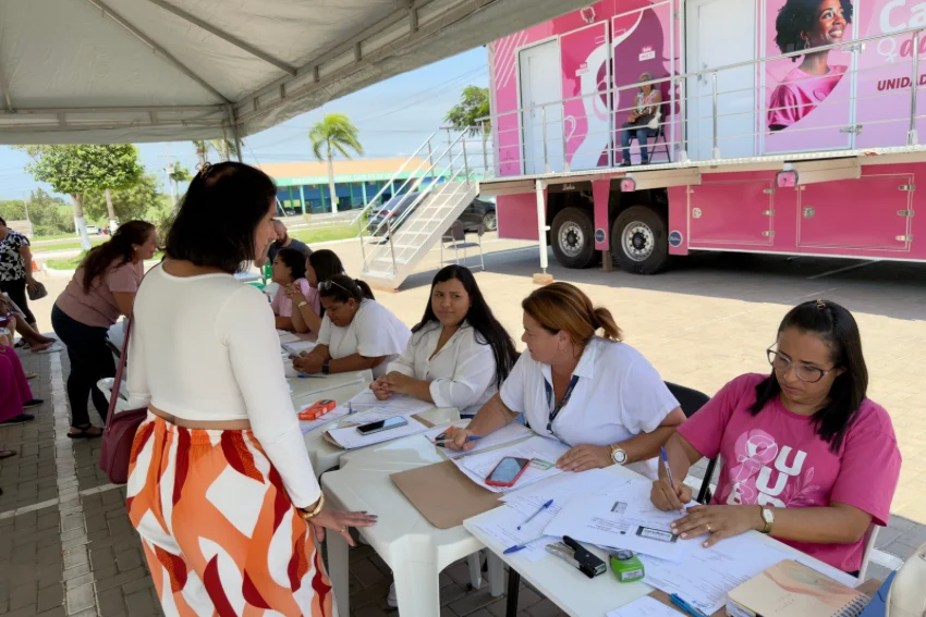 Unidade Móvel de Saúde da Mulher começa atendimentos nesta segunda (19/10)