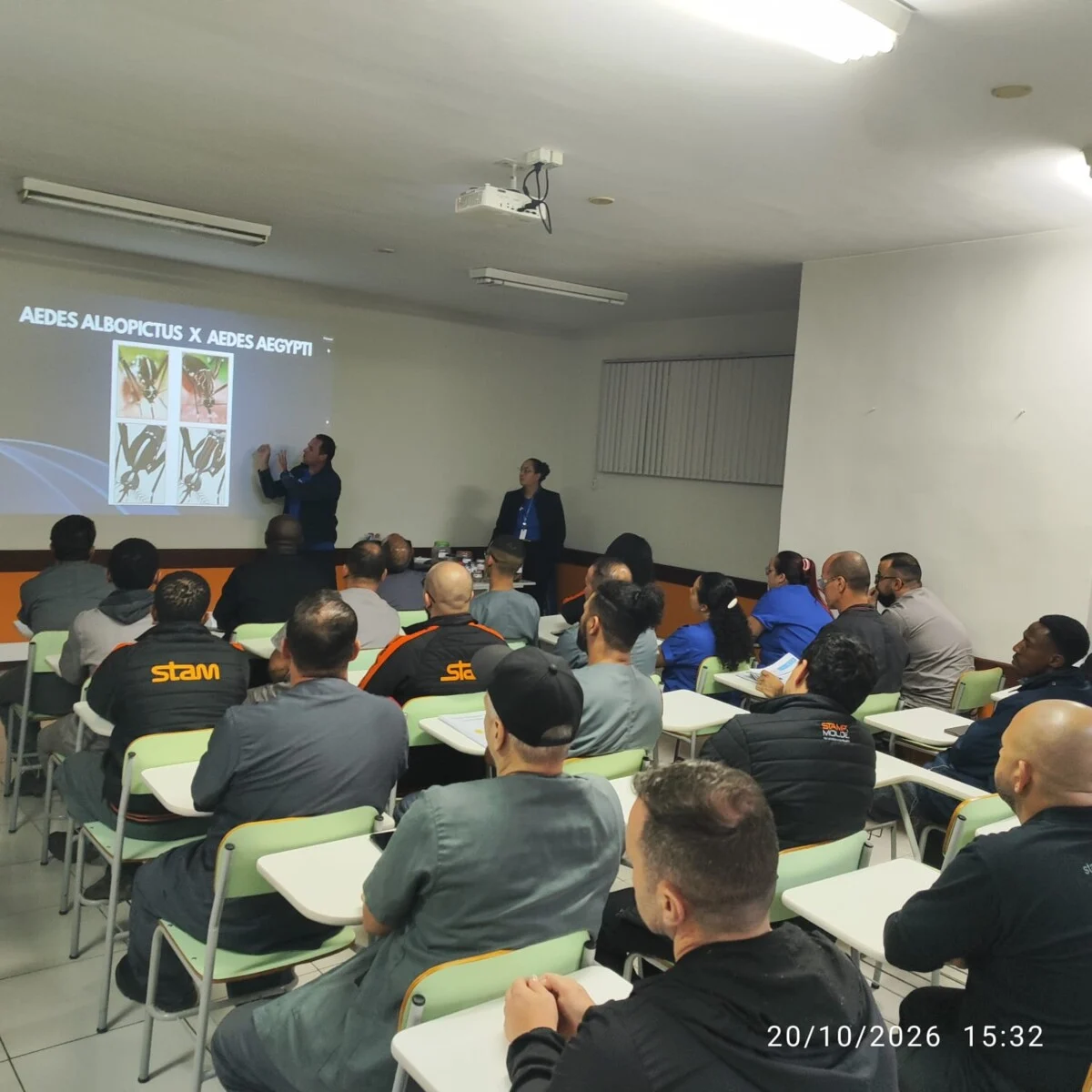 Vigilância em saúde Ambiental realiza ações educativas na STAM Metalúrgica